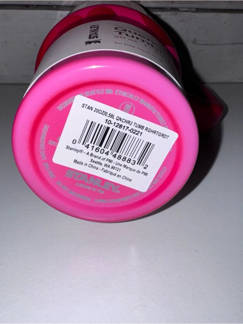 Stanley x Target 20oz Quencher - Rouge Heart Gradient - Valentines NWT Release - Picture 8 of 8